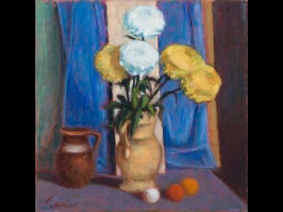 Crisantemi con palle da biliardo (dedicato a Nocerino)